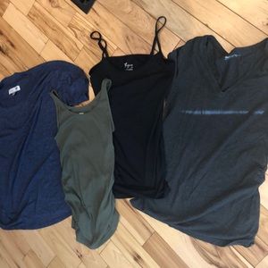 Lot of 4 maternity tops